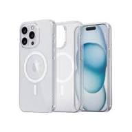 ESR for iPhone 15 Pro Max Case with MagSafe, Supports Magnetic Charging, Slim Liquid Silicone Case, Shock Absorbing, Screen and Camera Protection, Cloud Series, Light Tan